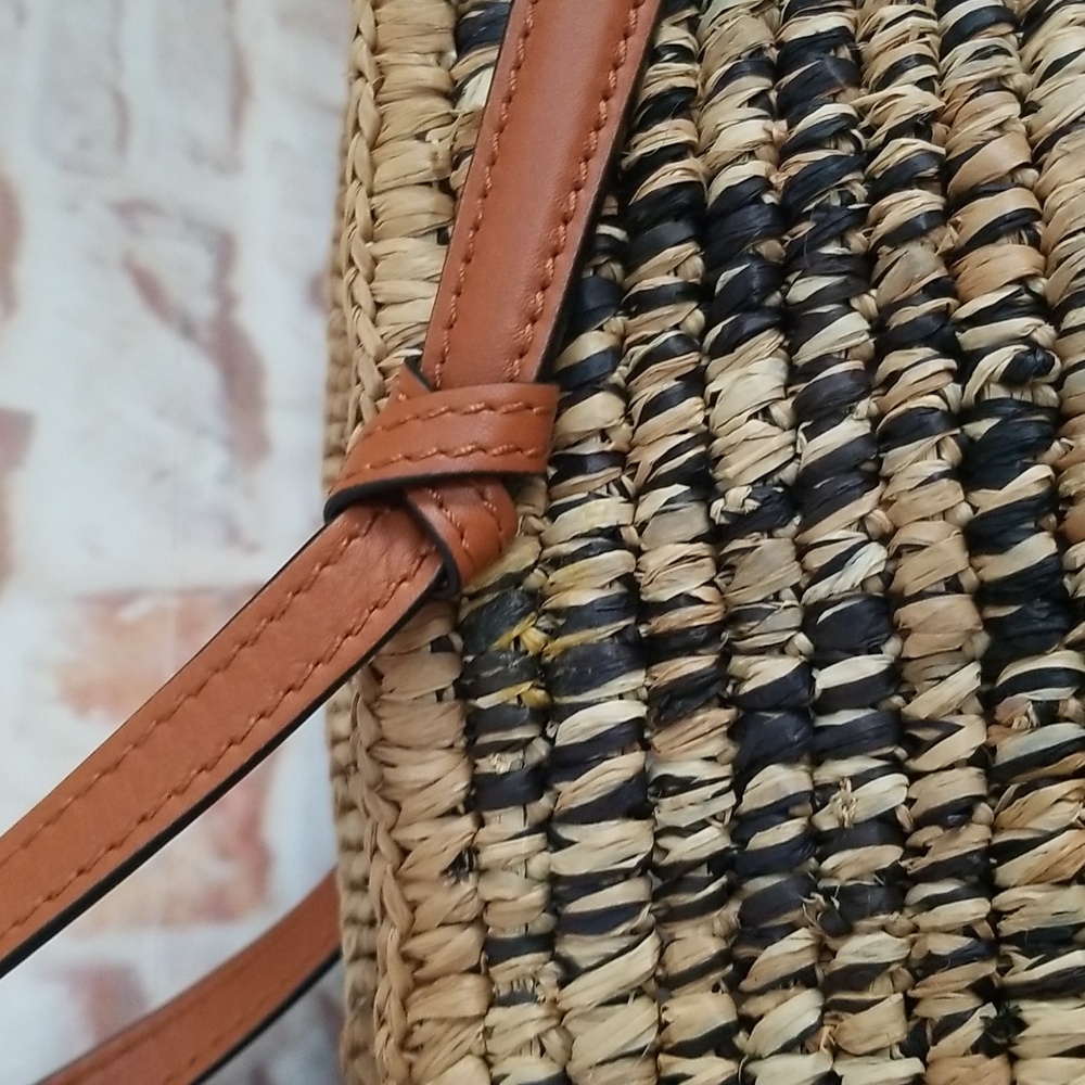 New Ulla Johnson Raffia Mallorca Carryall - Picture 4 of 12